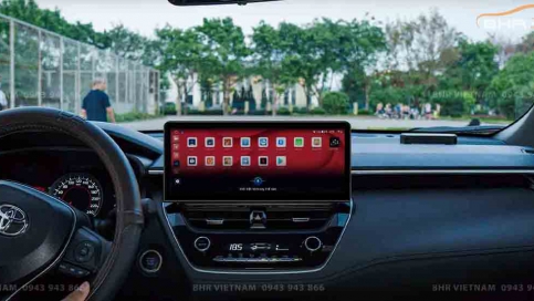 Màn hình DVD Android xe Toyota Corolla Cross | Màn nguyên khối 12.3 inch